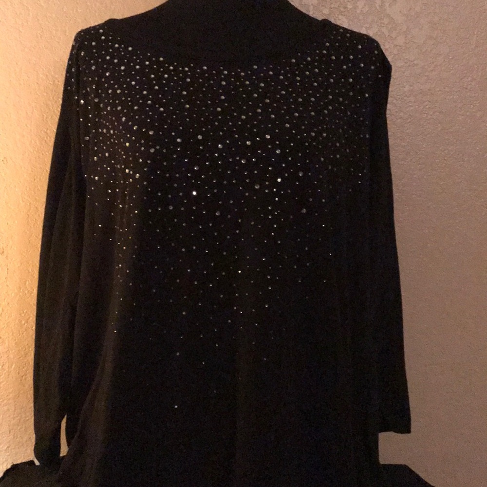 Black Diamond Studded Shirt